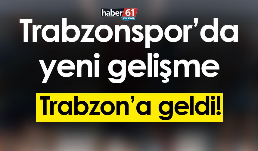 Trabzonspor’da taç antrenörü Trabzon’a geldi