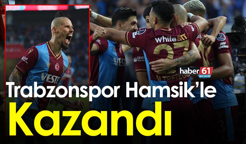 Trabzonspor Sivasspor'u Hamsik'le geçti