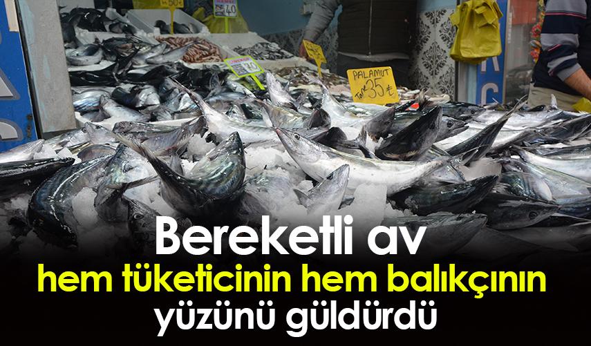 Bereketli av hem tüketicinin hem balıkçının yüzünü güldürdü