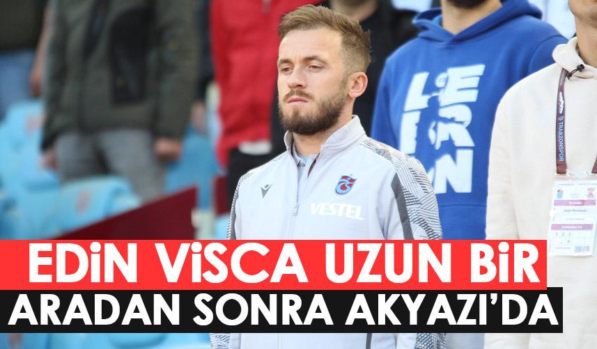 Trabzonspor'un yıldızı Visca arkadaşlarını yalnız bırakmadı!