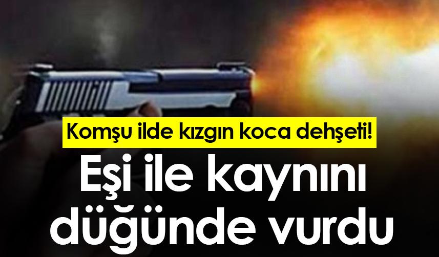 Rize'de kızgın koca dehşeti! Eşi ile kaynını düğünde ayağından vurdu