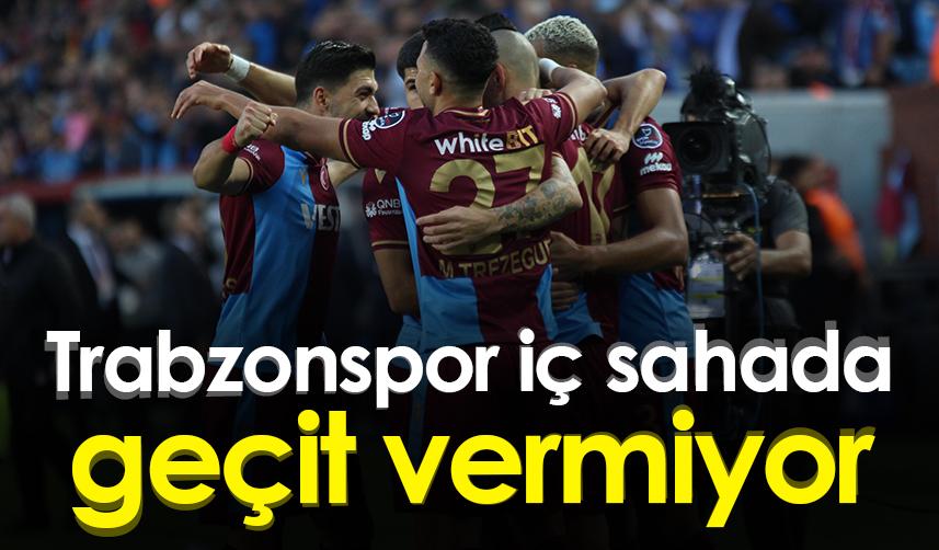 Trabzonspor iç sahada geçit vermiyor