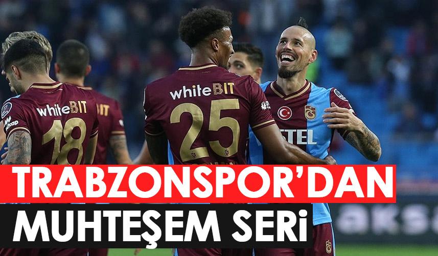 Trabzonspor'dan 595 günlük müthiş seri