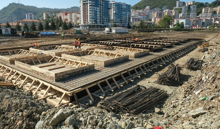 Giresun'da 40 yıllık çöp alanı spora ve ticarete hizmet edecek