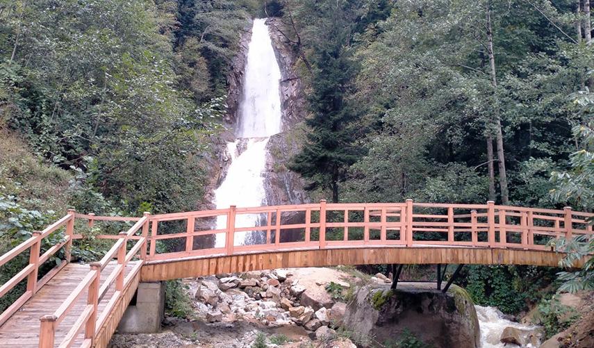 Rize'deki Manle Şelalesi turizme kazandırılacak