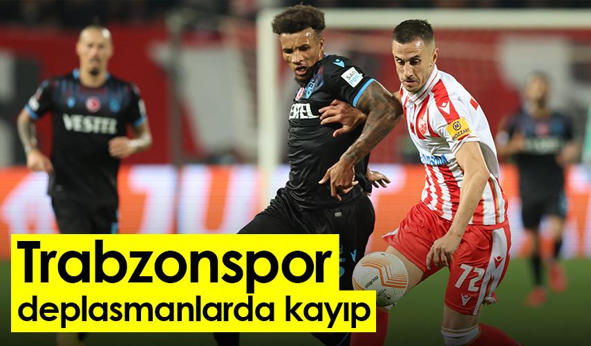 Trabzonspor, deplasmanlarda kayıp