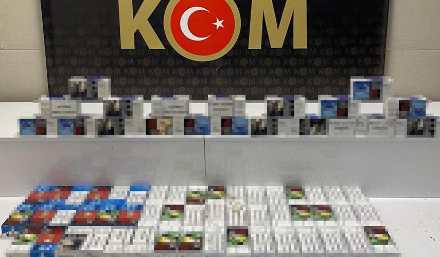 Samsun'da 14 bin kaçak makaron ele geçirildi