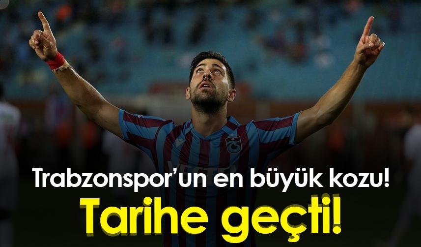 Trabzonspor’un en büyük kozu! Tarihe geçti