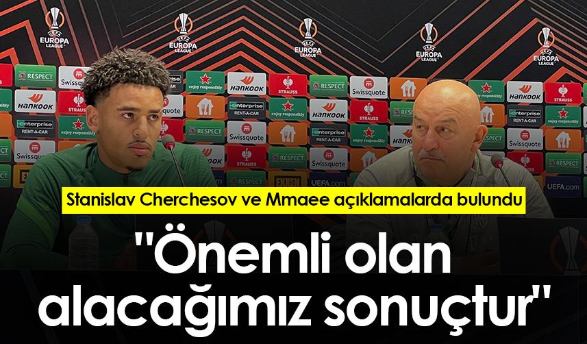 Stanislav Cherchesov: "Önemli olan alacağımız sonuçtur"