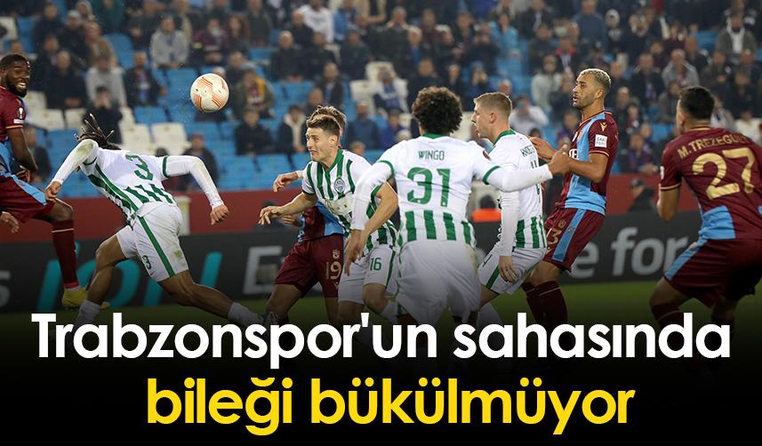 Trabzonspor'un sahasında bileği bükülmüyor