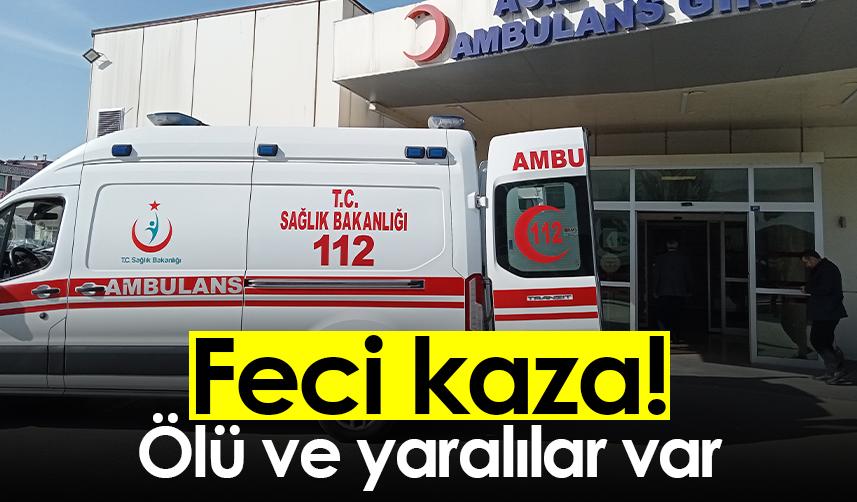 Samsun Terme'de 2 otomobil çarpıştı. 2 ölü 2 yaralı. 5 Aralık 2022