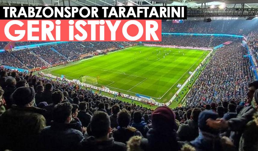 Trabzonspor taraftarına Konyaspor maçı öncesi flaş çağrı!