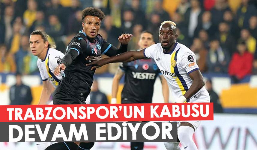 Trabzonspor'un kabusu devam ediyor