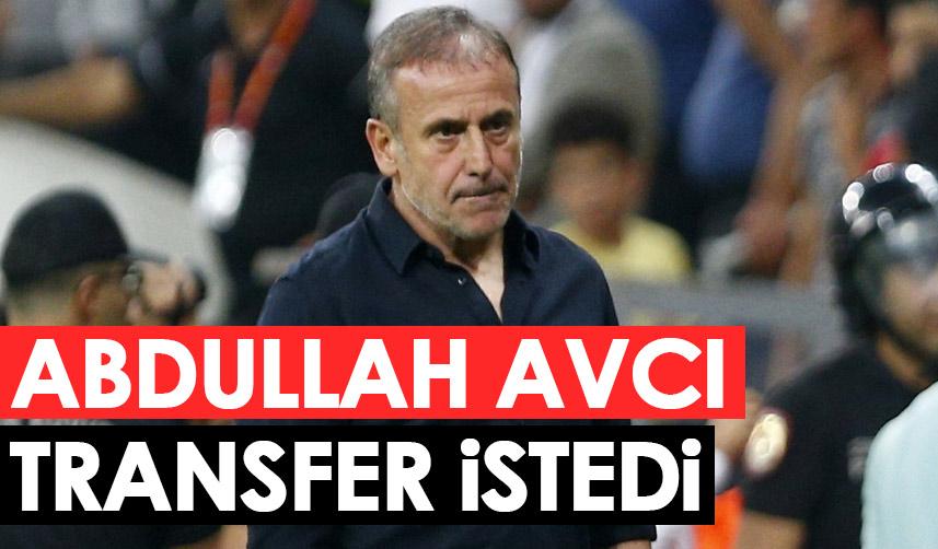 Trabzonspor'da Abdullah Avcı devre arasında transfer istedi!