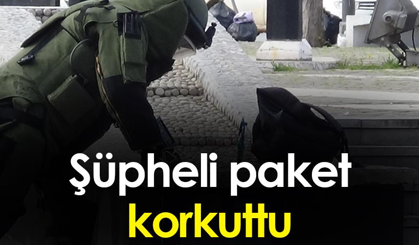 Ordu’da şüpheli paket korkuttu