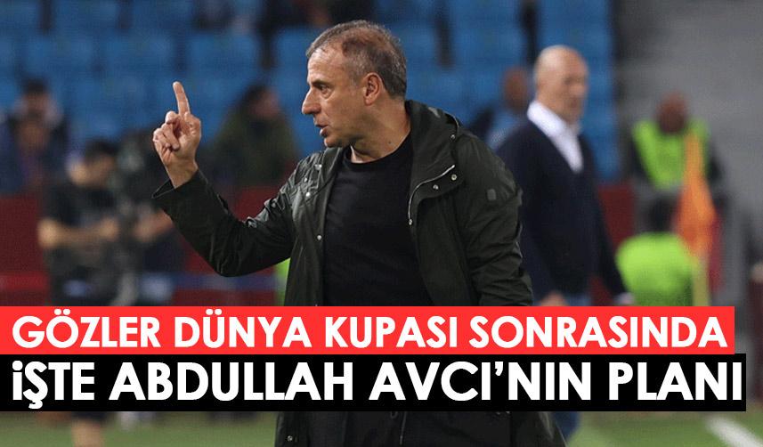 Trabzonspor için yeni bir başlangıç! İşte Abdullah Avcı’nın planı