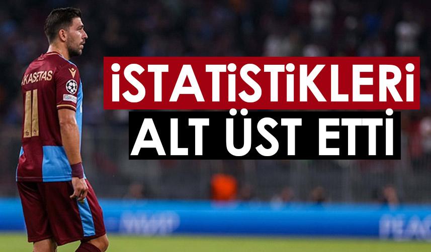 Trabzonspor'un yıldızı Bakasetas istatistikleri alt üst etti