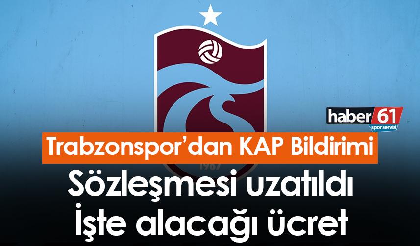 Trabzonspor Hüseyin Türkmen ile sözleşmesini uzattı