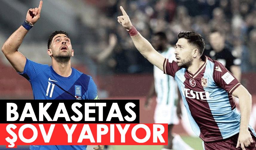 Trabzonspor'un yıldızı Anastasios Bakasetas şov yapıyor!