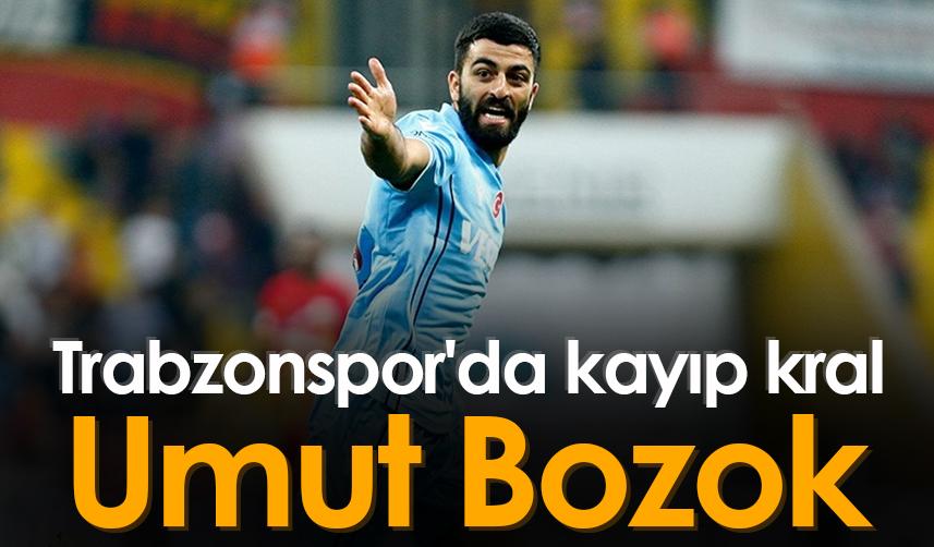 Trabzonspor'da kayıp kral Umut Bozok