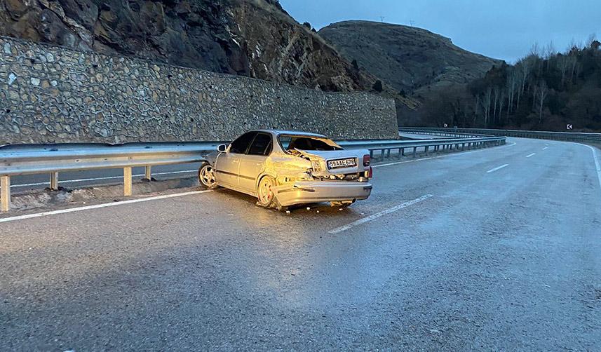 Gümüşhane'de kaza! 6 yaralı