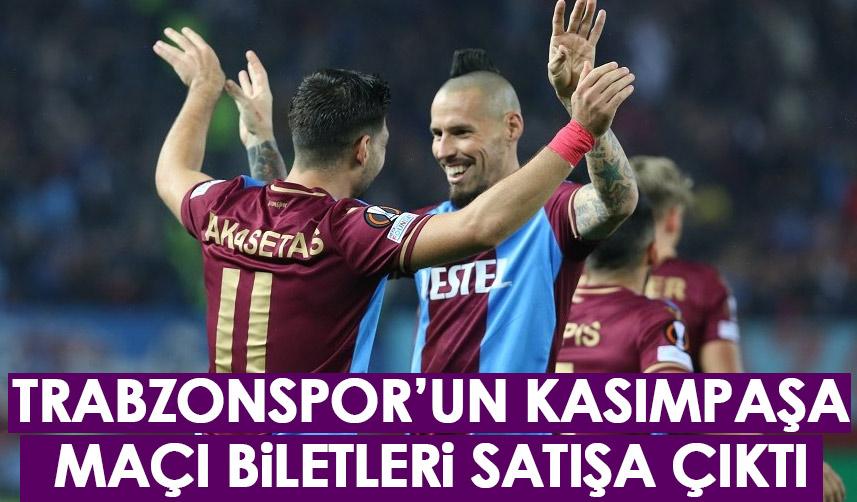 Trabzonspor'un Kasımpaşa maçı biletleri satışa çıktı