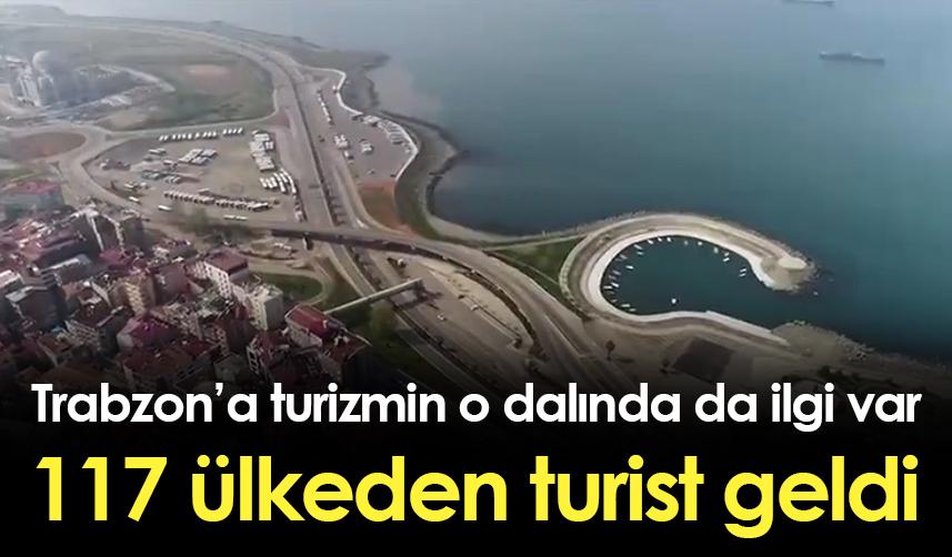 Trabzon'a turizmin o dalında da ilgi var! 117 ülkeden turist geldi