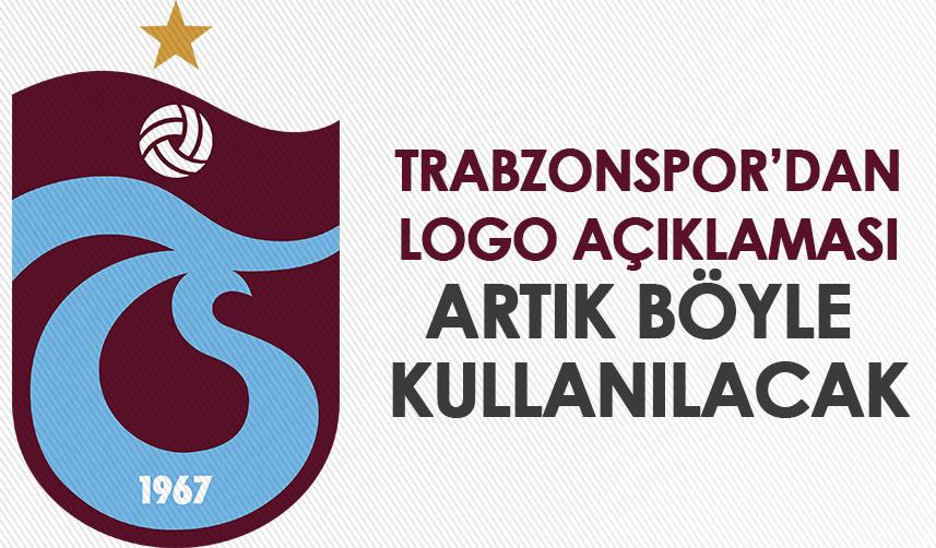 Trabzonspor’dan logo açıklaması! Artık böyle kullanılacak