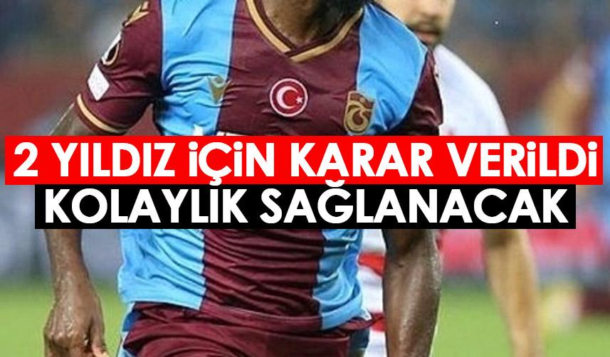 Trabzonspor'da 2 yıldız için net karar! Gitmeleri için kolaylık sağlanacak