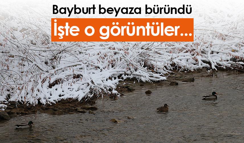 Bayburt beyaza büründü! İşte o görüntüler... - 20 Aralık 2022