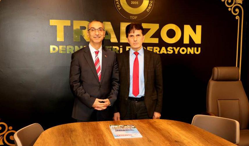 Metin Güneş'ten TDF Trabzon Temsilciliğine ziyaret