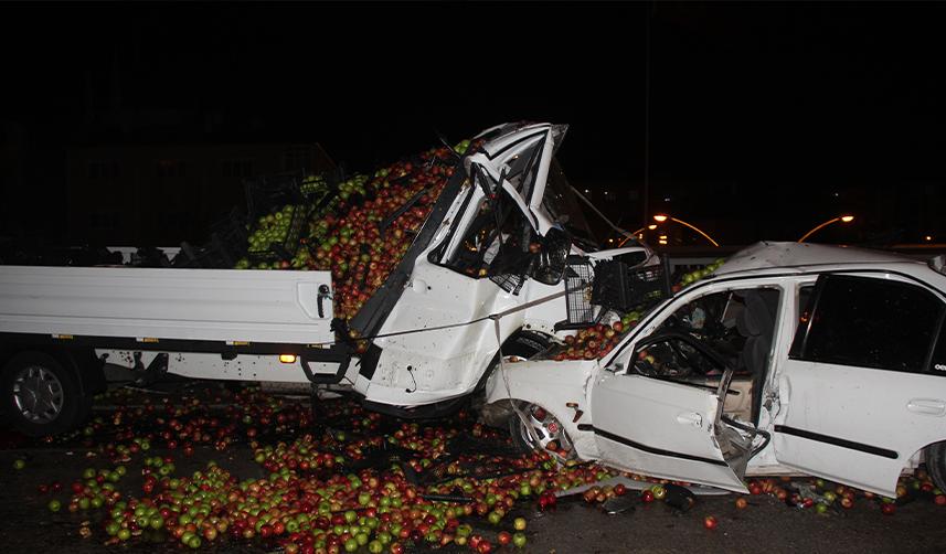 Samsun'da trafik kazası: 1 ölü,1 yaralı