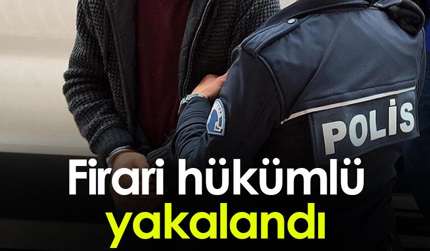 Giresun'da firari hükümlü yakalandı