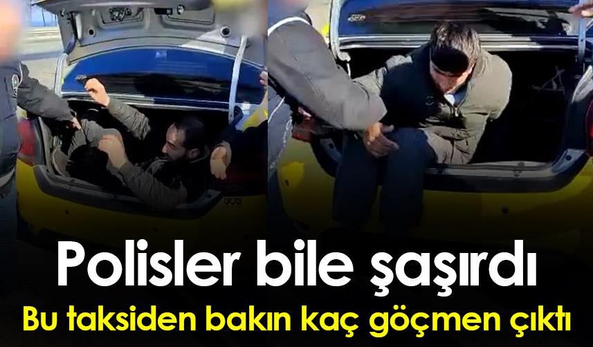 Rize'de 8 göçmen böyle yakalandı