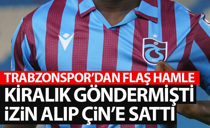 Trabzonspor'da flaş Kouassi gelişmesi! Çin'e satıldı