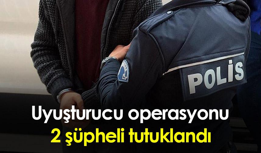 Giresun'da uyuşturucu operasyonu! 2 şüpheli tutuklandı. 11 Ocak 2023