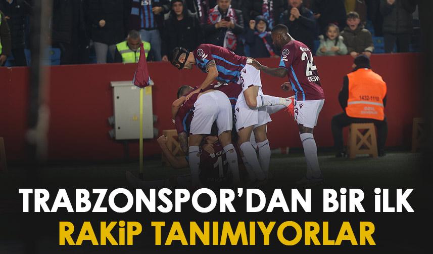 Trabzonspor ilki başardı! Rakip tanımıyor!