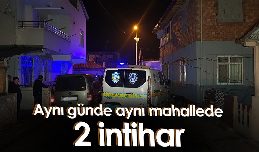 Samsun'da aynı günde aynı mahallede 2 intihar