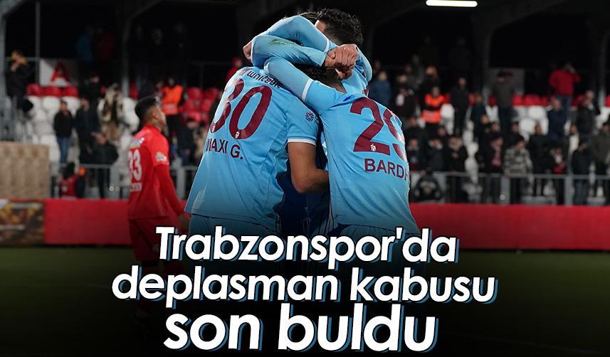 Trabzonspor'da deplasman kabusu son buldu