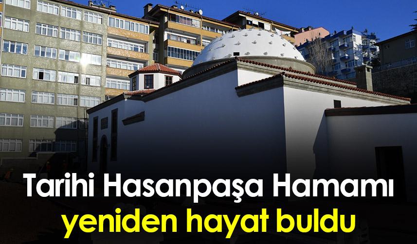 Trabzon'da Hasanpaşa Hamamı yeniden hayat buldu