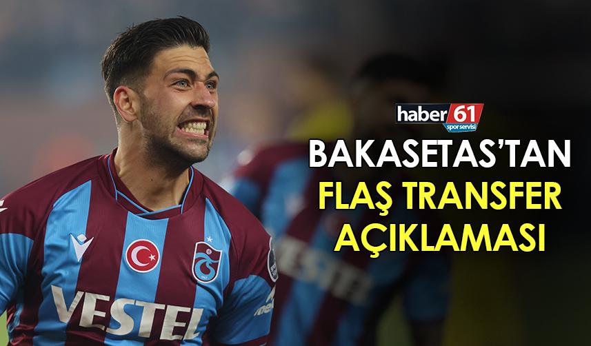 Trabzonspor’un yıldızı Bakasetas “Oradan 3-4 bine yakın şut çektim…”