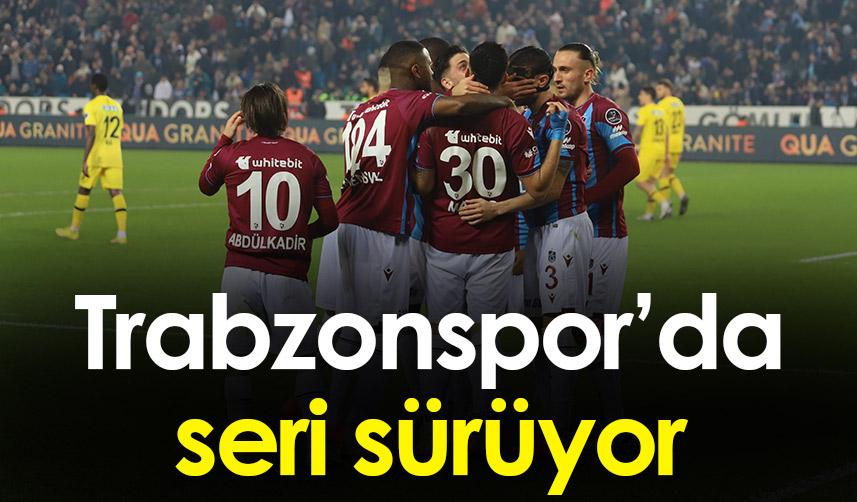 Trabzonspor iç sahada yenilmiyor! Seri devam etti