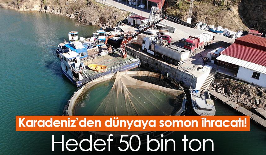 Artvin'den dünyaya somon ihracatı! Hedef 50 bin ton