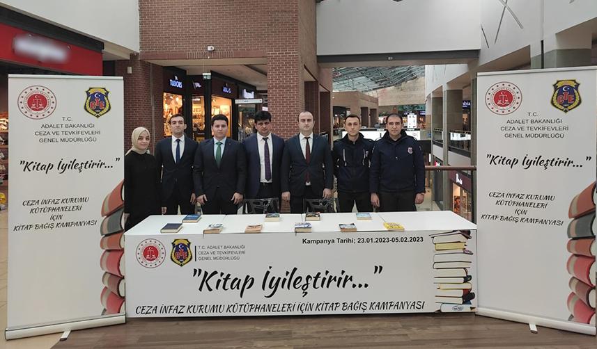 Trabzon'da cezaevi kütüphaneleri için kitap bağışı kampanyası devam ediyor