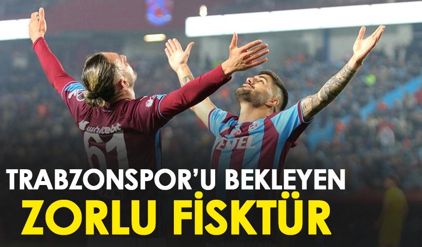 Trabzonspor’u bekleyen yoğun trafik