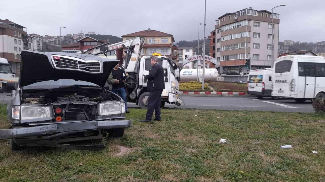 Ereğli’de trafik kazası: 1 yaralı