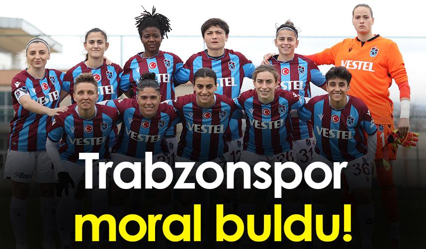 Trabzonspor moral buldu!