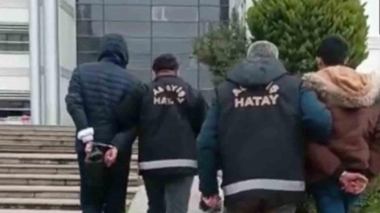 Hatay’da hırsızlara operasyon: 2 tutuklama