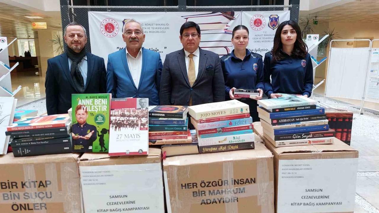 Cezaevine 2 bin kitap bağışı