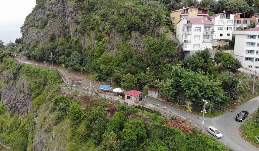 Giresun’da yapılan 'Özgürlük Yolu' güzelleşiyor